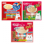 CIAO  超奴 – 日本肉泥醬餐包 14g x 20 -混味兩包