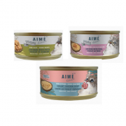 Aimé Kitchen 無穀物老貓主食罐-殿堂系列 -75g -混味12罐優惠