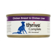 thrive 脆樂芙 鮮雞胸肉+鮮雞肝貓罐頭 75g
