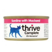 thrive 脆樂芙 沙甸魚+鯖魚貓罐頭 75g