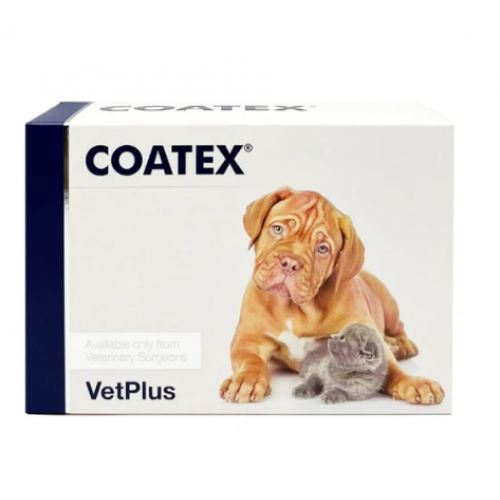 COATEX – VetPlus 貓犬用 皮毛保健魚油丸 (240粒)