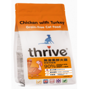 thrive 脆樂芙 無穀物全貓糧 90%無激素鮮雞+火雞 1.5kg