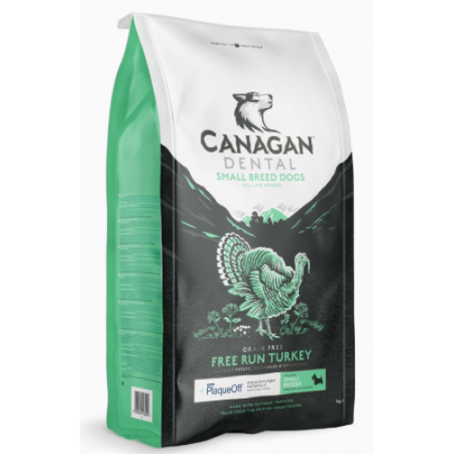 CANAGAN 原之選 無穀物火雞健齒配方 (小型犬用) 2kg