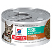 Hill's Science Diet Adult - 成貓 完美體重 蔬菜火雞肉主食罐 2.9oz / 24罐 (608492)