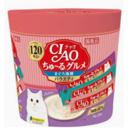 CIAO SC-211「超奴」吞拿魚海鮮綜合 3種味美食經濟裝 (14g/120本)