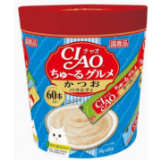 CIAO Churu SC-221 雞肉+鰹魚 3種味 桶裝Party Mix貓小食 (14g x 60本)