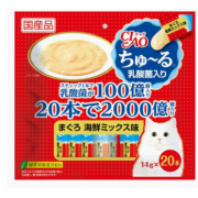 CIAO SC-234 超奴 – 日本肉泥醬餐包(吞拿魚+扇貝+鰹魚味) 14g x 20