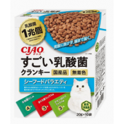 CIAO P-249 [1兆個乳酸菌夾心乾糧] 海鮮 (20g x10)