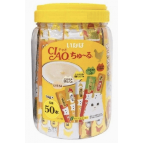 CIAO - 海外限定 - TSC-12 雞肉 PARTY (14g /50本 )