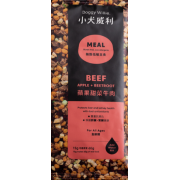 Doggy Willie 小犬威利 MEAL 均衡主食系列 犬用無穀蘋果甜菜牛肉乾糧 15g