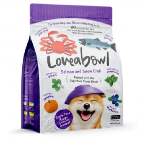Loveabowl 無穀物全犬糧 - 雪蟹三文魚海鮮配方 (訂貨 5-7日)