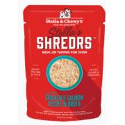 Stella & Chewy's 狗狗濕糧系列 - 肉絲滋味包系列 (放養雞+三文魚配方) 2.8 oz