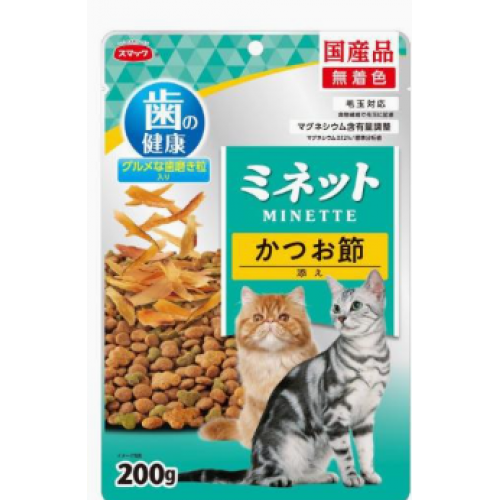Smack Minette 護齒貓糧 (木魚片添加) 200g