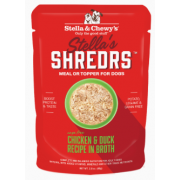 Stella & Chewy's 狗狗濕糧系列 - 肉絲滋味包系列 (放養雞+鴨配方) 2.8 oz