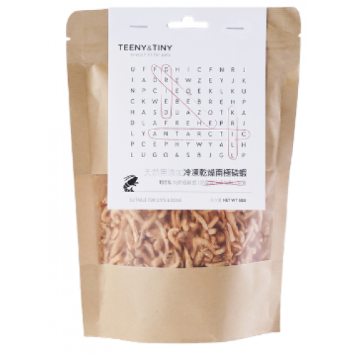 Teeny & Tiny 趣味日記 - 冷凍乾燥南極磷蝦 (貓犬用) 50g