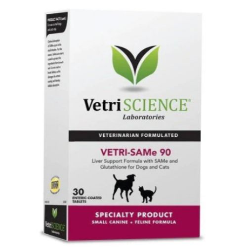 VetriScience Vetri-SAMe 貓犬肝臟補充品 90mg (30粒)