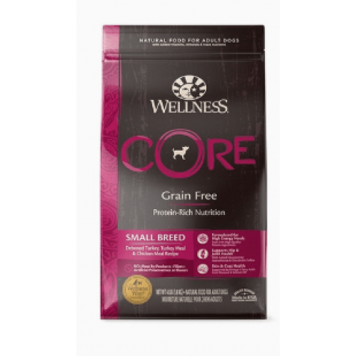 WELLNESS Core 無穀物 小型成犬專用配方乾狗糧 4lb