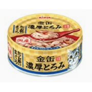 AIXIA 日本金缶 - 濃厚湯汁系列貓罐頭 - 吞拿魚+鰹魚 70g