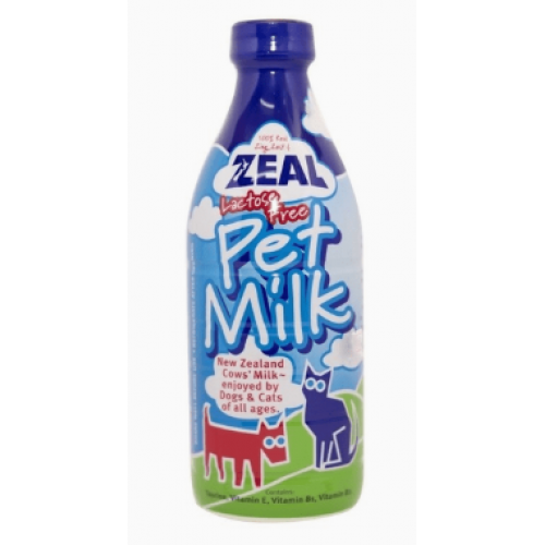 ZEAL Pet Milk 紐西蘭無乳糖鮮牛奶 (貓犬用)